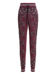 Women's Purple Cotton Joggers (workout Pants)