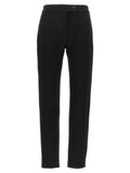 Women's Black Elastane Skinny Pants