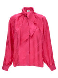 Women's Fuchsia Viscose Blouse