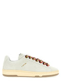 Men's White Calfskin Sneakers