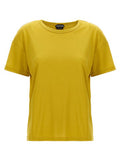 Women's Bicolor Silk T-Shirt
