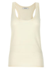 Women's White Cashmere Tank Tops
