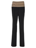 Women's Black Wool Dress Pants