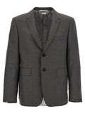 Men's Gray Wool Blazer Clothing