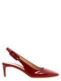 Women's Slingback Pump Red Goat Leather