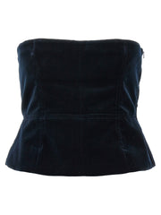 Women's Blue Cotton Tank Tops