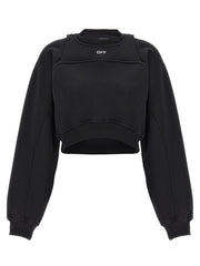 Women's Bicolor Cotton Sweatshirt Clothing