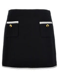 Women's Bicolor Viscose Long Skirt