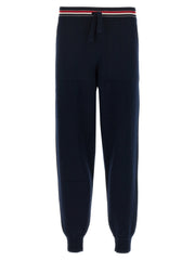 Men's Blue Cashmere Joggers (workout Pants)