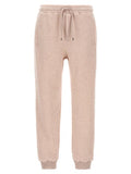 Men's Beige Wool Joggers (workout Pants)