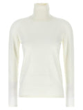 Women's White Virgin Wool Cardigan Clothing