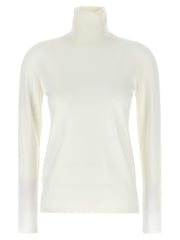 Women's White Virgin Wool Cardigan Clothing