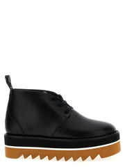Women's Black Polyethylene Ankle Boots