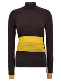 Women's Purple Virgin Wool Cardigan Clothing