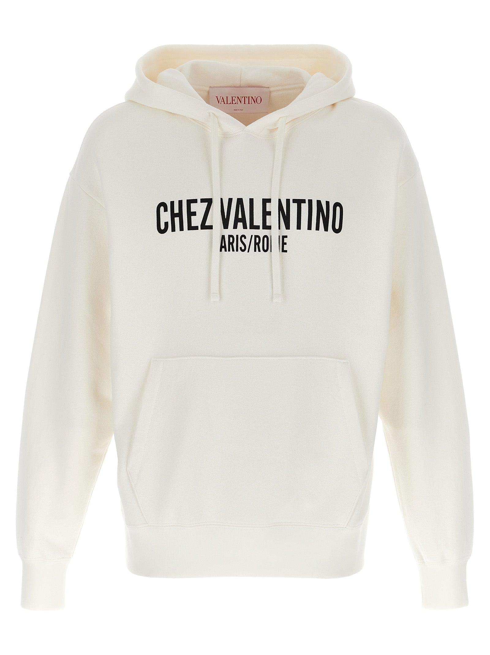 Valentino Garavani Logo-Print Cotton Sweatshirt — White