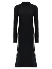 Women's Bicolor Viscose Midi Dress