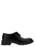 Men's Black Lamb Leather Oxfords And Derbies Shoe