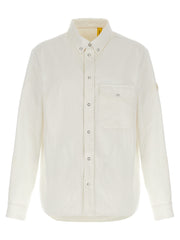 Men's White Polyamide Blouse
