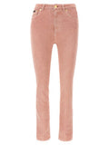 Women's Multicolor Cotton High-Waisted Jean Clothing