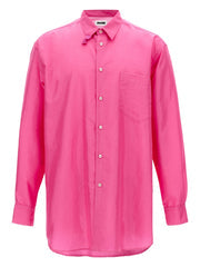 Men's Fuchsia Polyamide Blouse