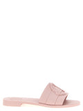 Women's Multicolor Elastane Slides Shoe