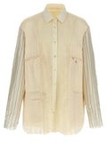 Men's Beige Mohair Blouse