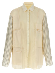 Men's Beige Mohair Blouse