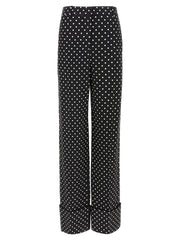 Women's Bicolor Viscose Casual Pants