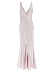 Women's Multicolor Polyester Long Dress