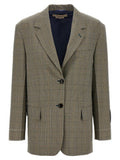Women's Multicolor Polyester Blazer Clothing
