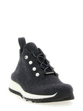 Women's Black Tencel Low Top Sneakers