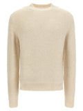 Men's White Alpaca Leather Cardigan Clothing