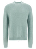 Men's Blue Alpaca Leather Cardigan Clothing