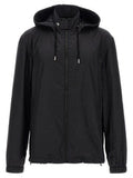 Men's Black Polyamide Shell Jacket Clothing