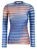 Women's Multicolor Polyamide Pattern Shirt