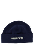 Men's Blue Cotton Beanie Accessory