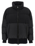 Women's Black Nylon Bomber Clothing