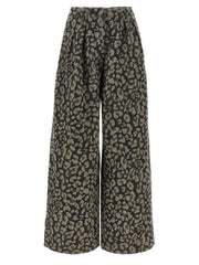 Women's Multicolor Cotton Casual Pants