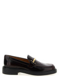 Women's Bordeaux Calfskin Slip-On Loafers