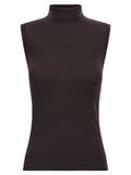 Women's Brown Virgin Wool Cardigan Clothing