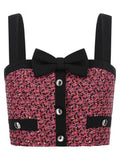 Women's Multicolor Polyamide Tank Tops