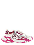 Women's Fuchsia Viscose Athletic Sneakers