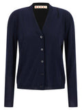 Women's Multicolor Virgin Wool Cardigan Clothing