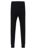 Men's Black Wool Leggings Clothing