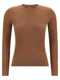 Women's Beige Silk Cardigan Clothing