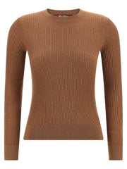 Women's Beige Silk Cardigan Clothing