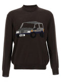 Men's Brown Wool Cardigan Clothing