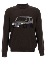 Men's Brown Wool Cardigan Clothing