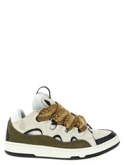 Men's Multicolor Calf Leather Bos Taurus Chunky Sneakers