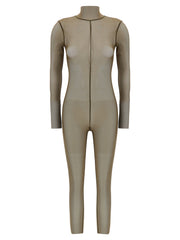 Women's Bicolor Polyamide Jumpsuit